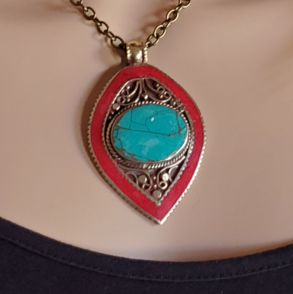 Tibetan Long Or Short Necklace - Picture 5 of 11